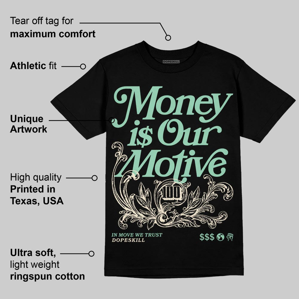 SB Dunk a??Rodeoa?? superstreetwear T-Shirt Money Is Our Motive Typo Graphic
