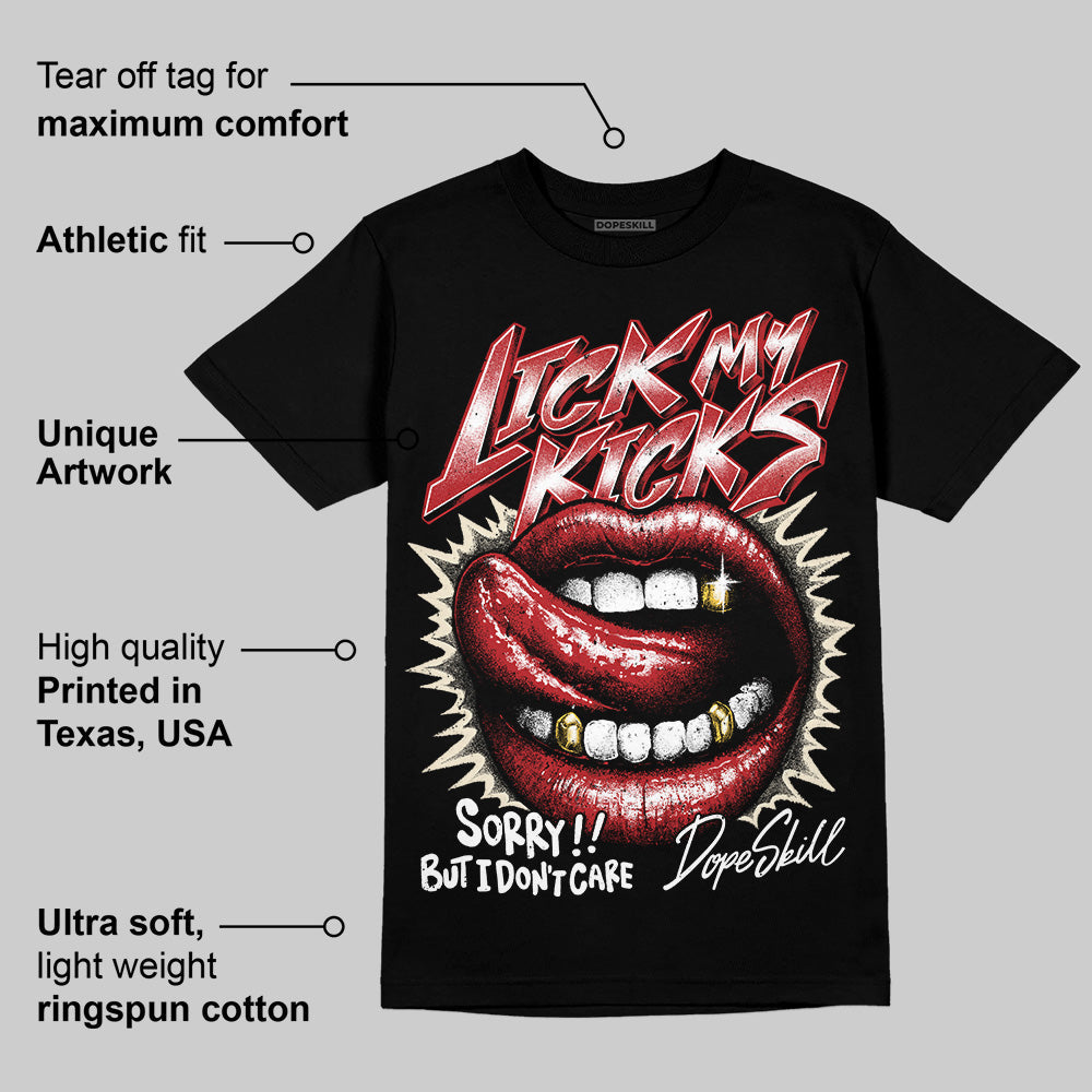 Black Toe Reimagined 1s superstreetwear T-Shirt Lick My Kicks Graphic