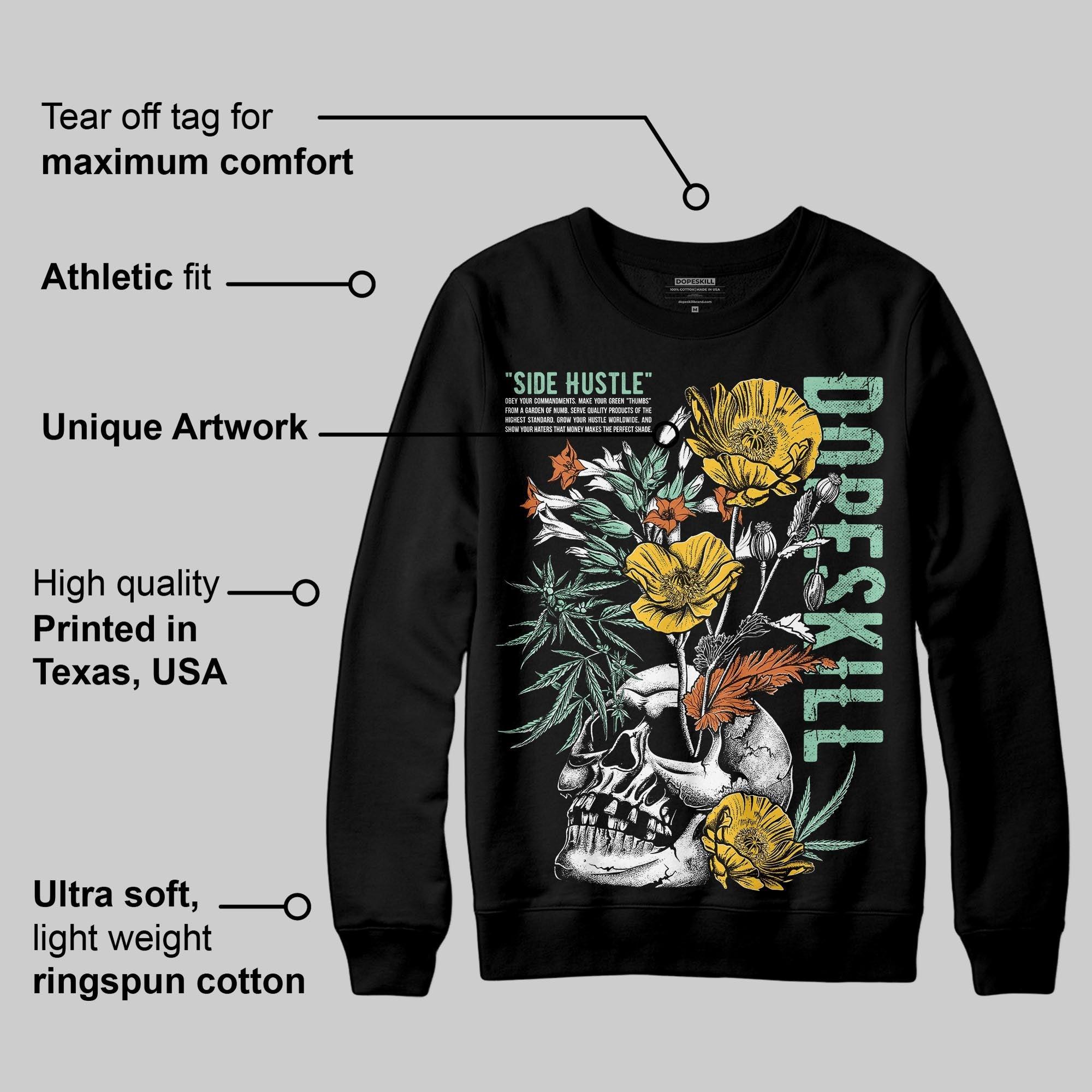 SB Dunk ¡°Rodeo¡± superstreetwear Sweatshirt Side Hustle Graphic
