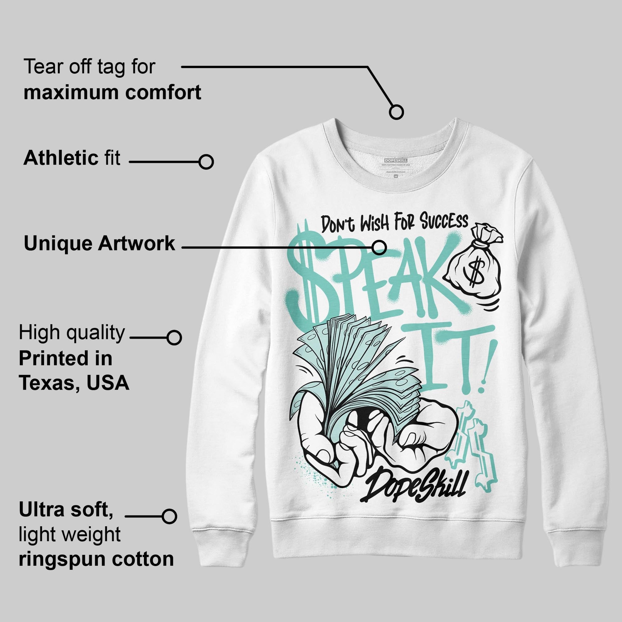 Igloo 11s superstreetwear Sweatshirt Speak It Graphic