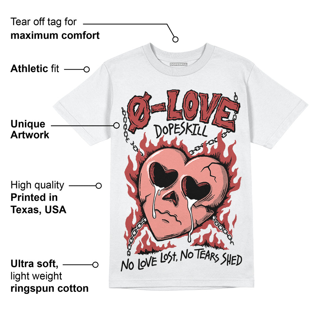 Dune Red 13s superstreetwear T-Shirt Crying Heart Graphic