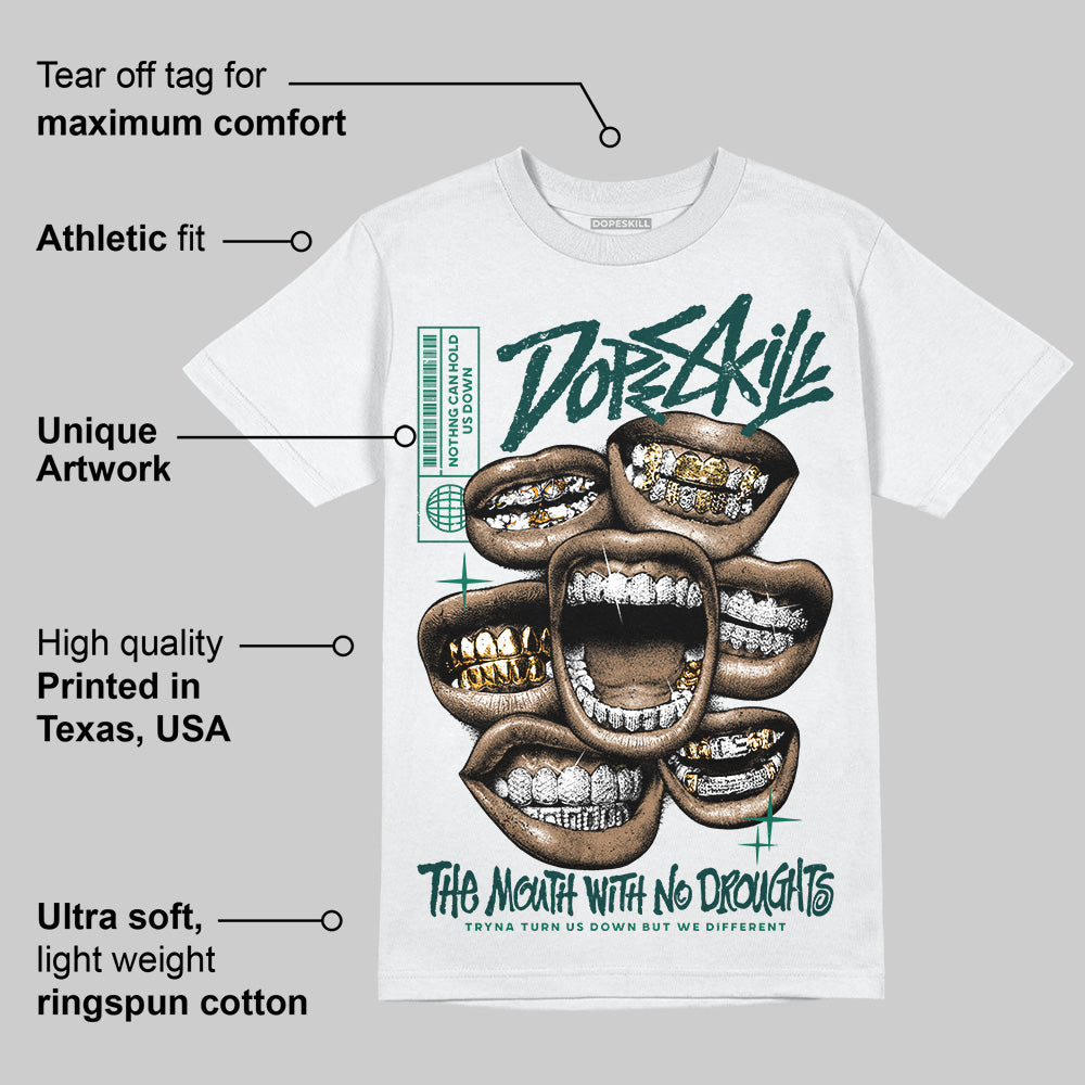 Oxidized Green 4s superstreetwear T-Shirt The Mouth With No Droughts Graphic