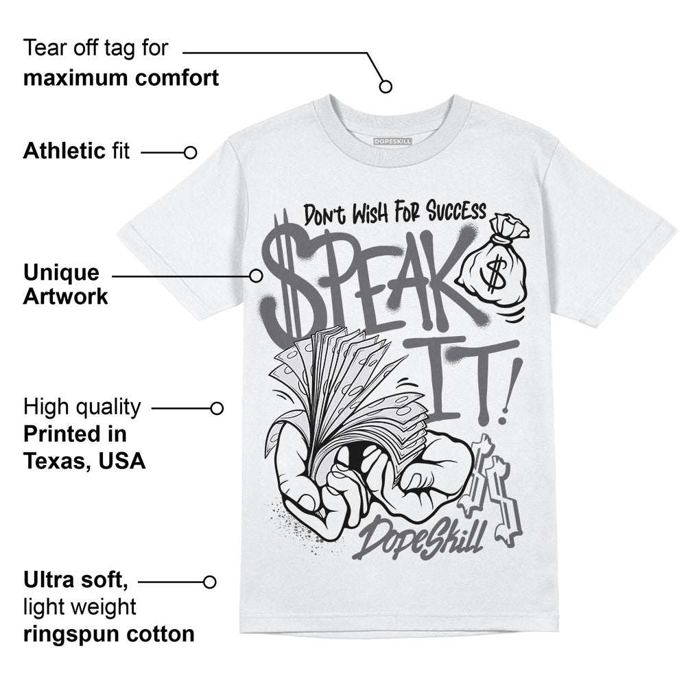 Wet Cement 4s superstreetwear T-Shirt Speak It Graphic
