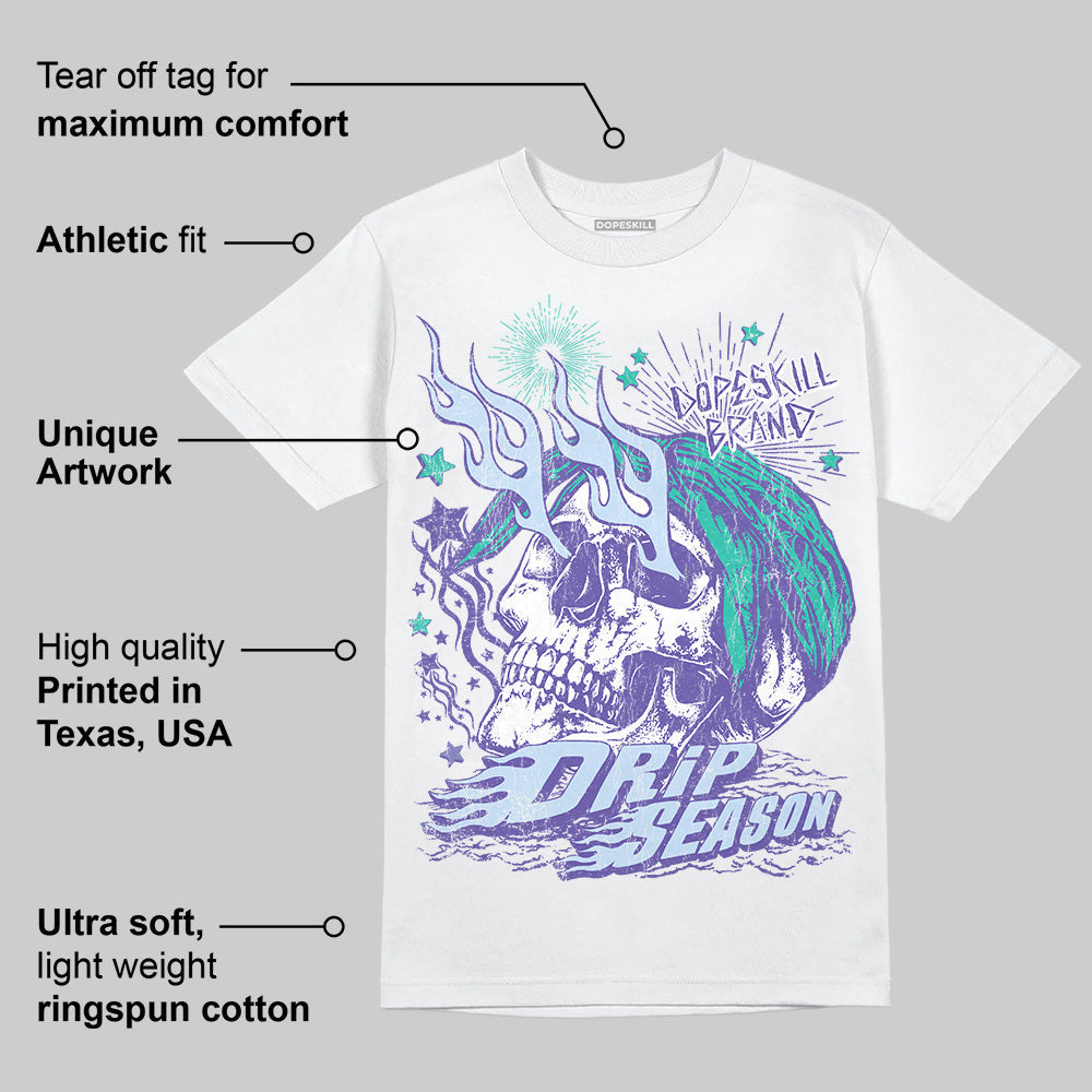 Grape 5s superstreetwear T-Shirt Drip Season Graphic