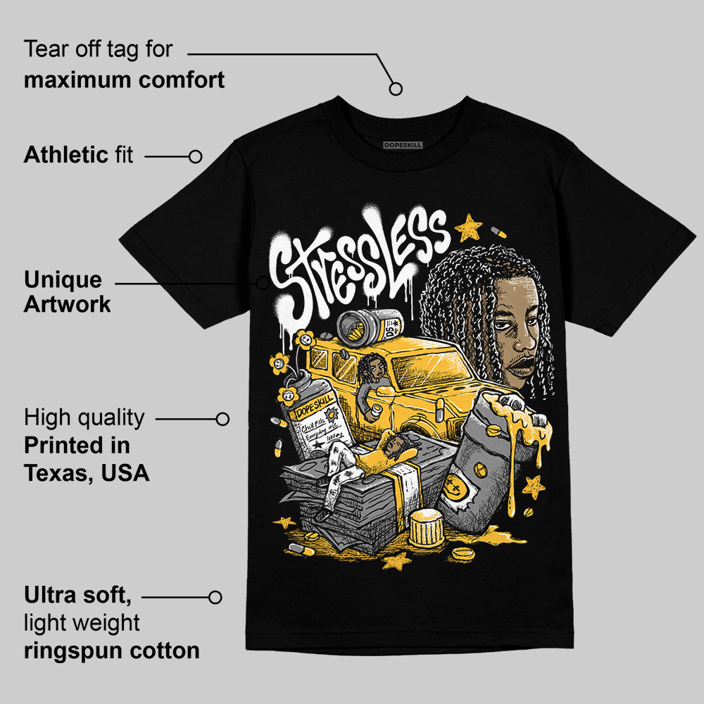 9060 Varsity Gold superstreetwear T-Shirt Stressless Graphic