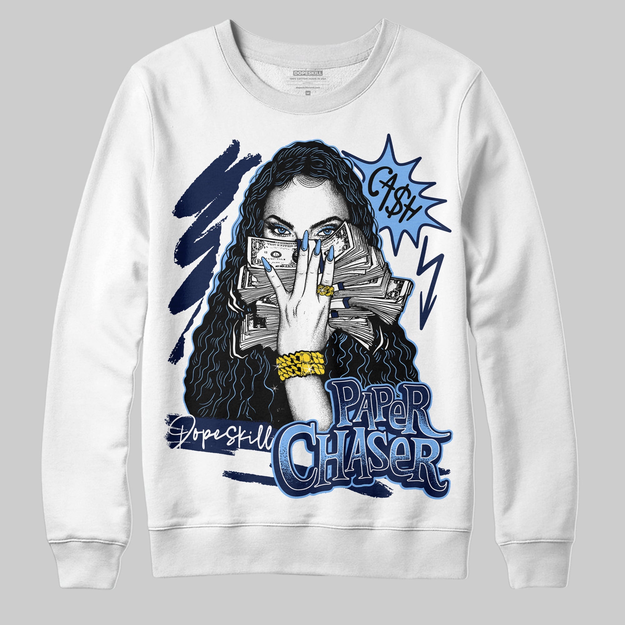 Midnight Navy 5s superstreetwear Sweatshirt NPC Graphic