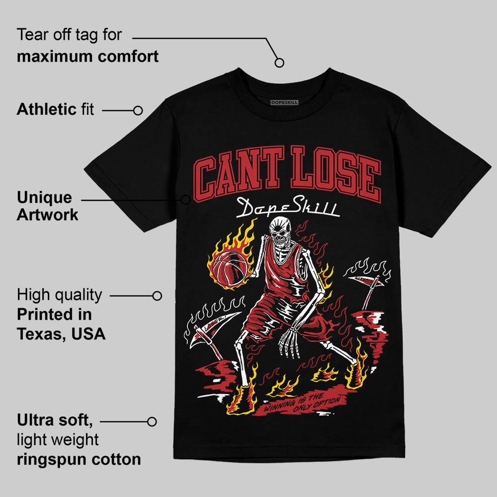 Flu Game 12s superstreetwear T-Shirt Cant Lose Graphic