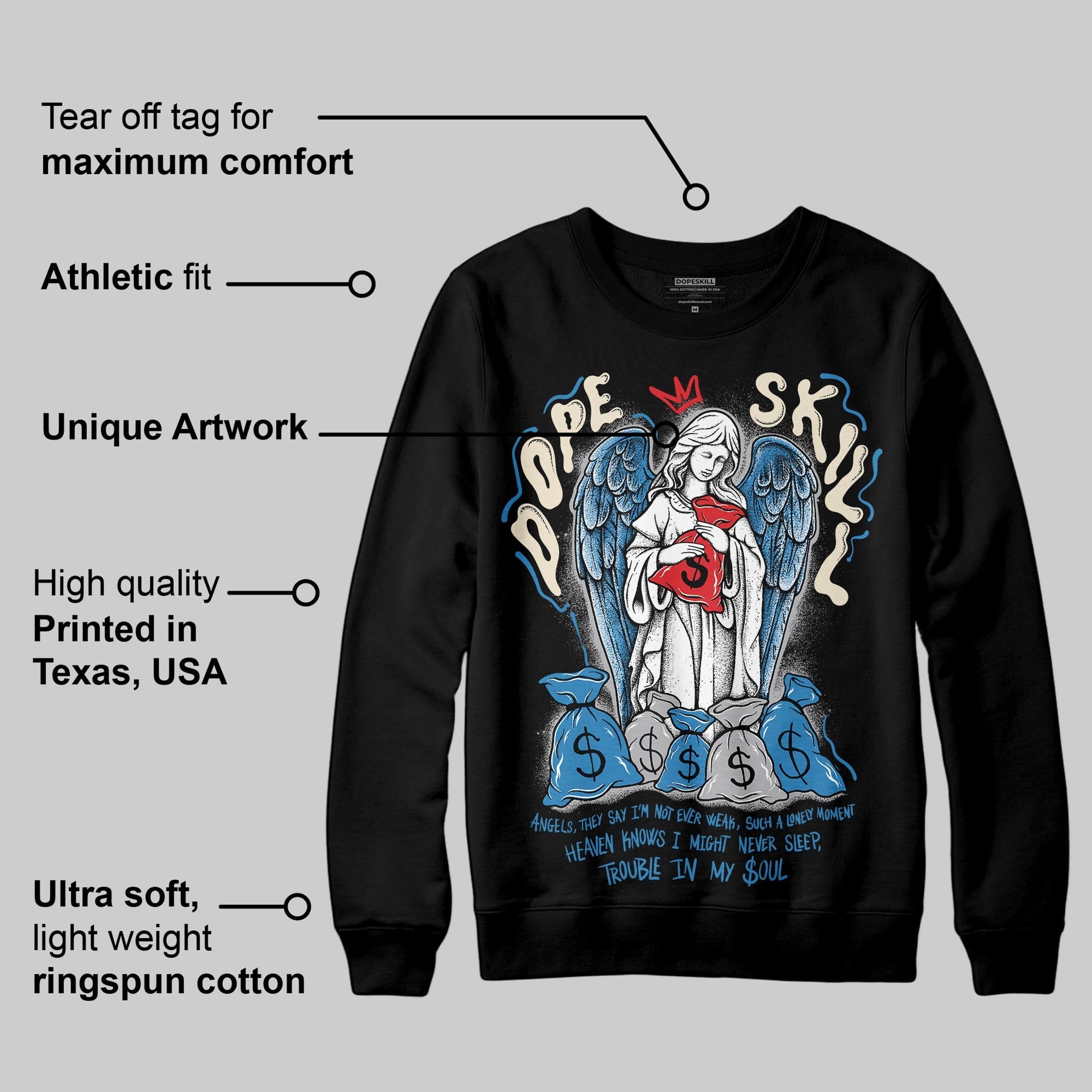 Rare Air 3s superstreetwear Sweatshirt Angels Graphic