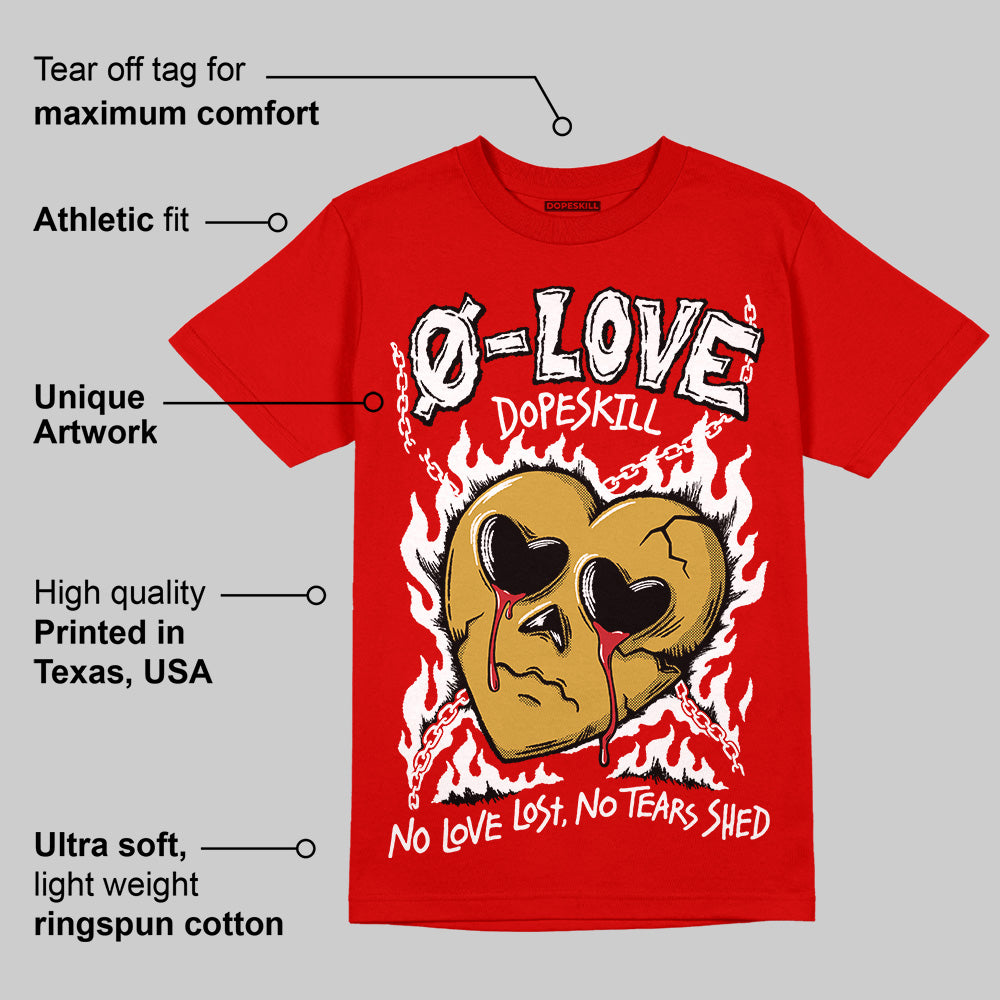 Bred Velvet 11s superstreetwear Red T-shirt Crying Heart Graphic