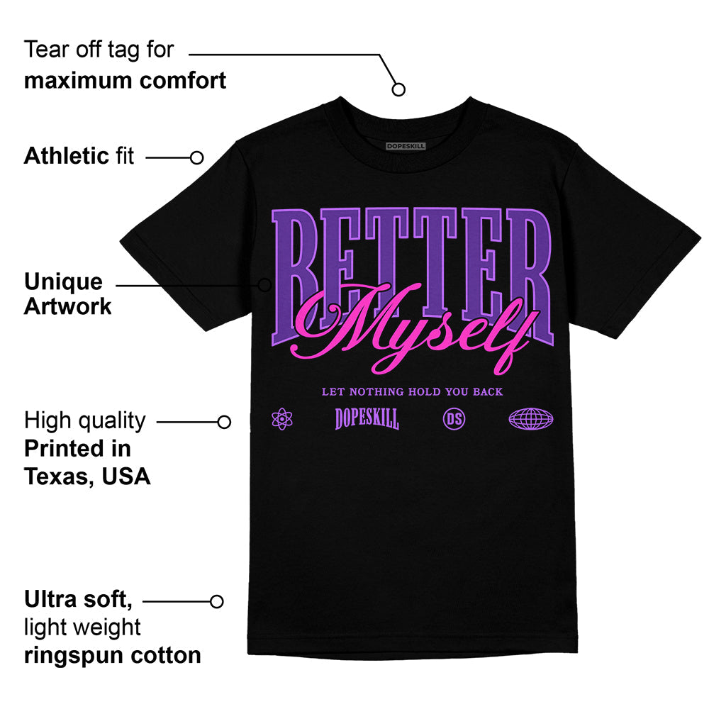 PURPLE Collection superstreetwear T-Shirt Better Myself Graphic