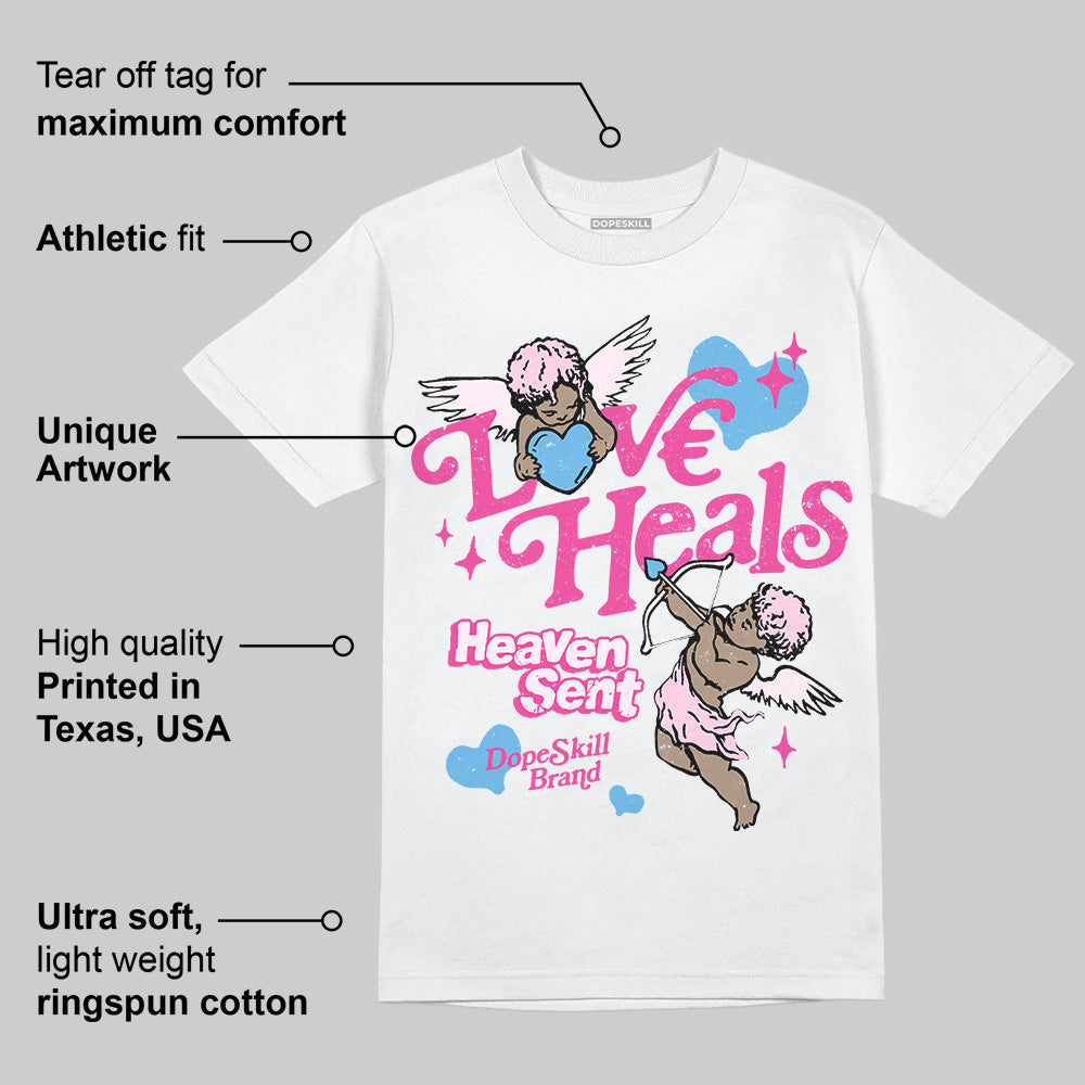 Triple Pink Dunk superstreetwear T-Shirt New Love Heals Graphic