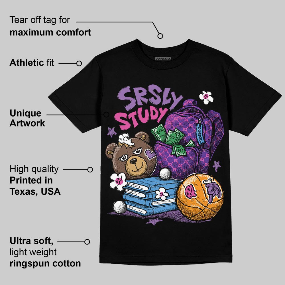 PURPLE Collection superstreetwear T-Shirt SRSLY Study Graphic