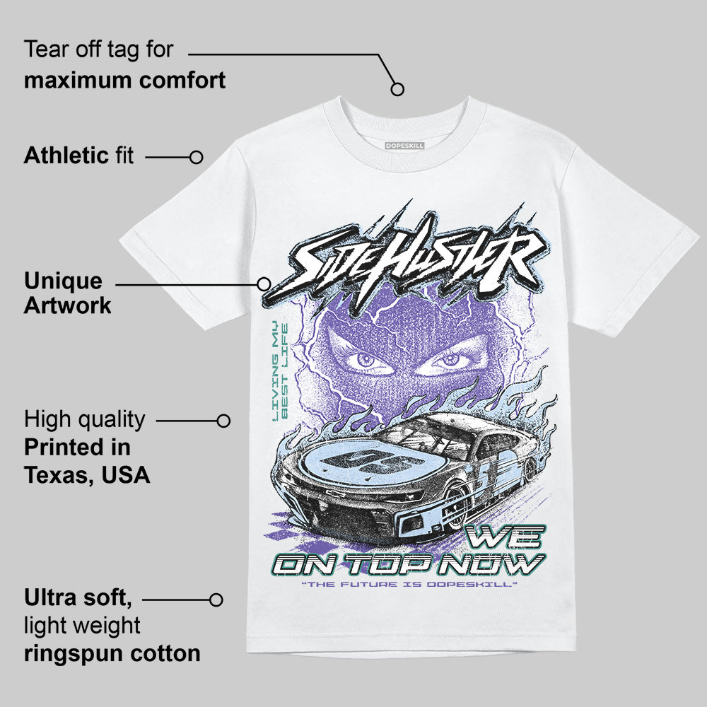 Grape 5s superstreetwear T-Shirt New Side Hustler Graphic