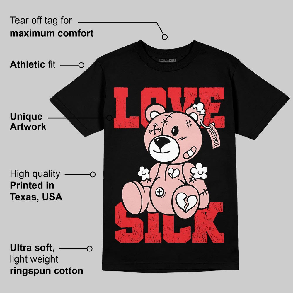 Red Collection superstreetwear T-Shirt Love Sick Graphic