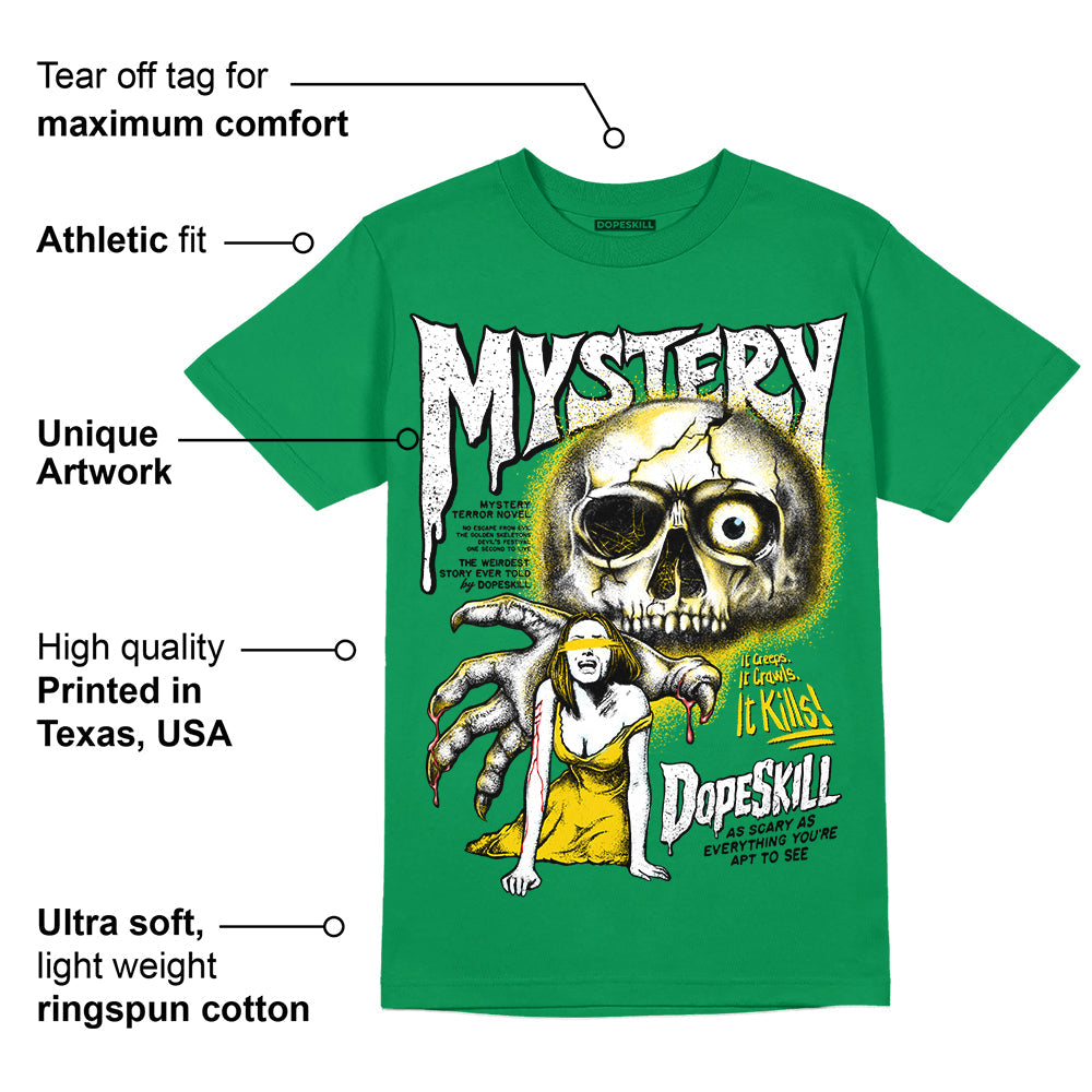Lucky Green 5s superstreetwear Green T-shirt Mystery Ghostly Grasp Graphic