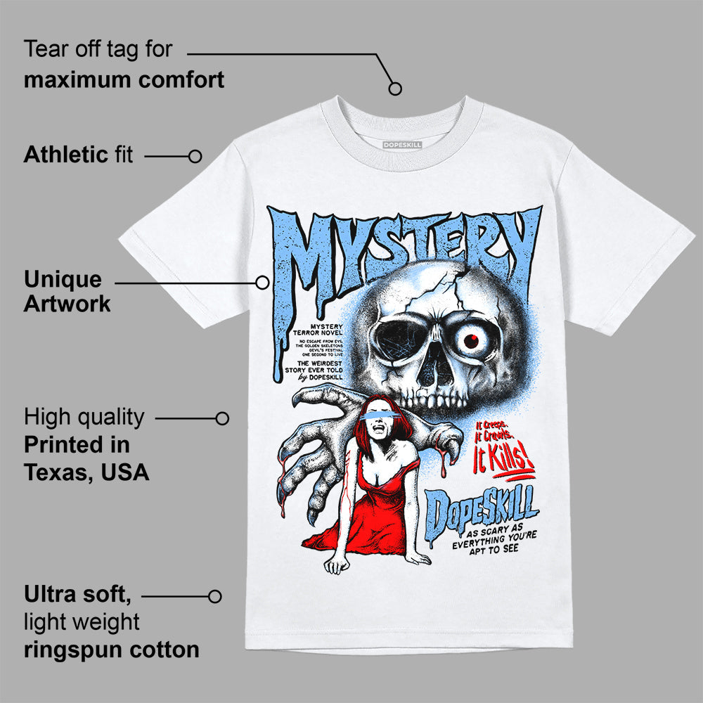 Powder Blue 9s superstreetwear T-Shirt Mystery Ghostly Grasp Graphic