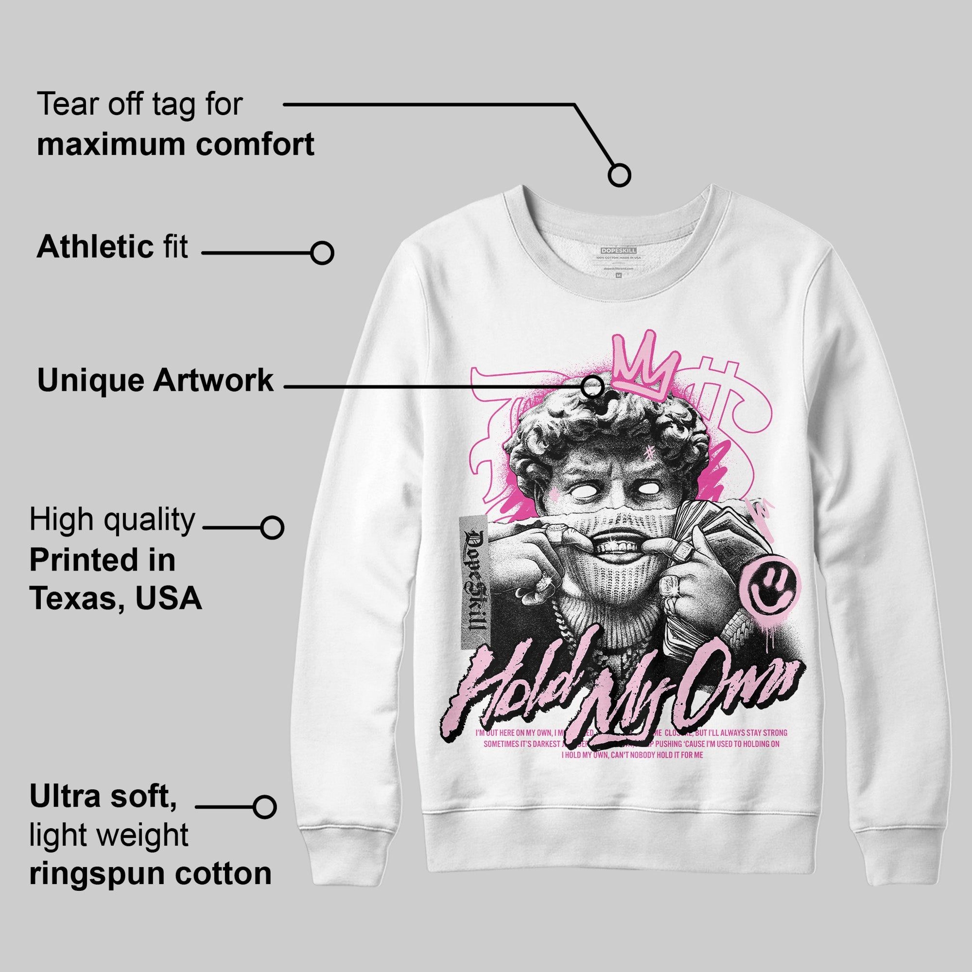 Triple Pink Dunk superstreetwear Sweatshirt In My Way Graphic