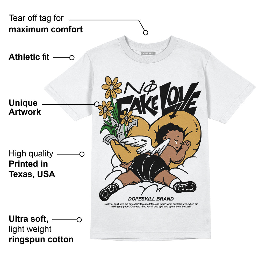 Gratitude 11s superstreetwear T-Shirt No Fake Love Graphic