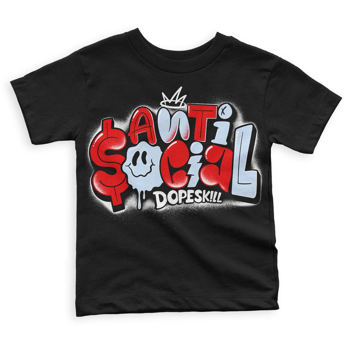 Cherry 11s superstreetwear Toddler Kids T-shirt Anti Social Graphic