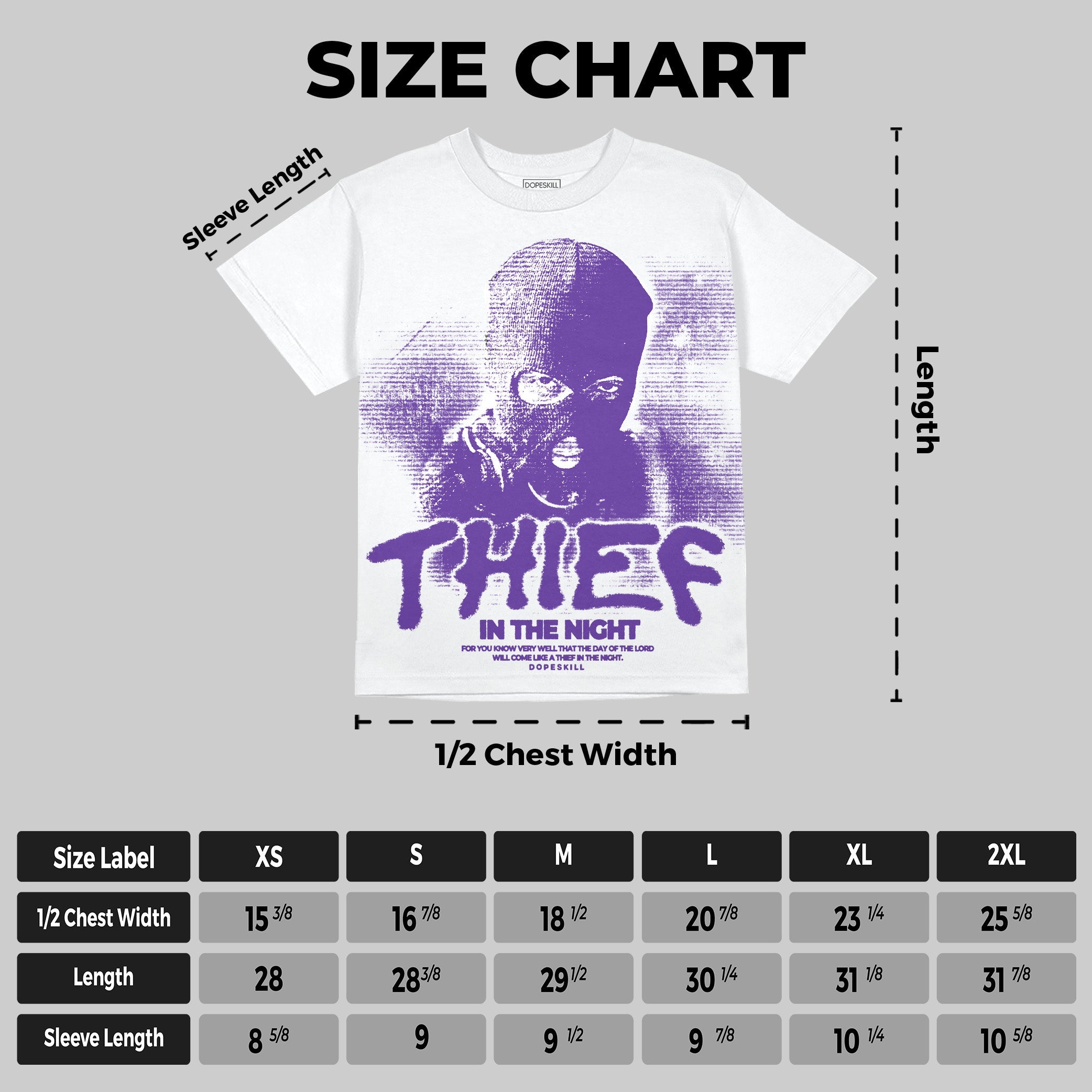 PURPLE Collection superstreetwear Oversize Print T-Shirt Thief In The Night Graphic