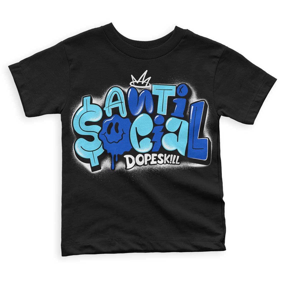 SB Dunk Argon superstreetwear Toddler Kids T-shirt Anti Social Graphic