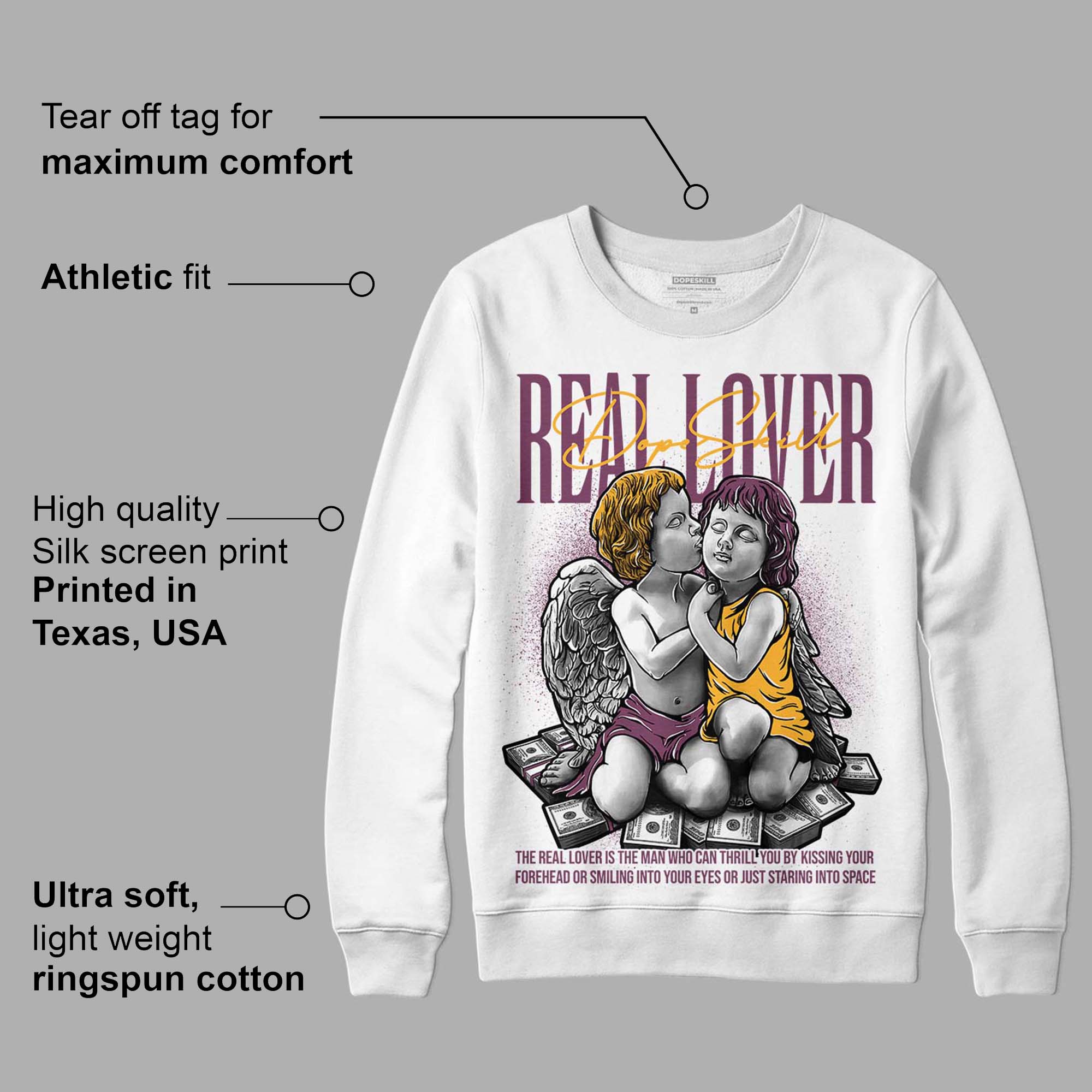 Brotherhood 1s High OG superstreetwear Sweatshirt Real Lover Graphic