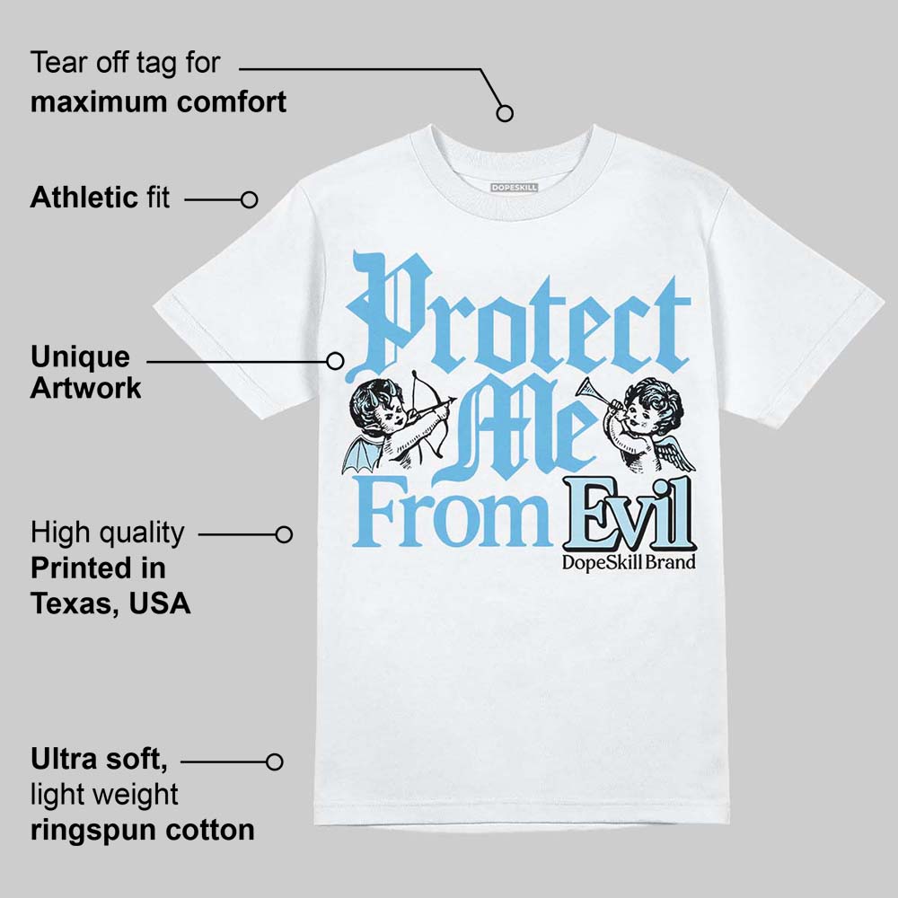 Legend Blue 11s superstreetwear T-Shirt Protect Me From Evil Graphic