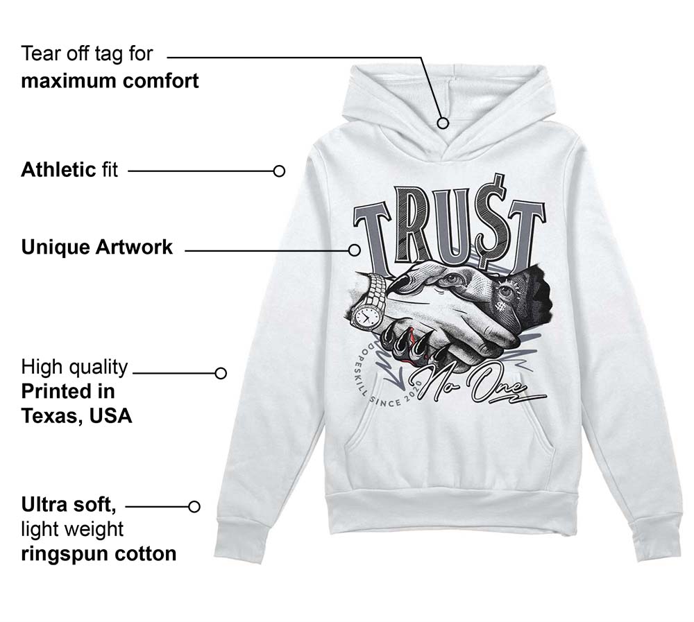 Stealth 14s superstreetwear Hoodie Sweatshirt Trust No One Graphic