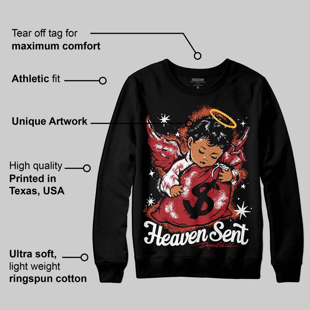 Brick By Brick 4s superstreetwear Sweatshirt Heaven Sent Graphic
