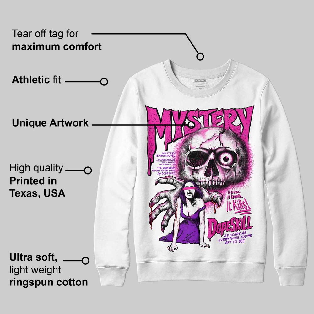 Pink Collection superstreetwear Sweatshirt Mystery Ghostly Grasp Graphic
