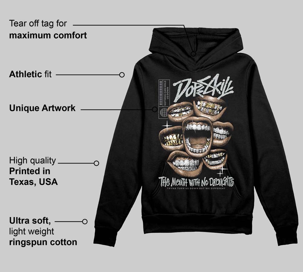 Fear 4s superstreetwear Hoodie Sweatshirt The Mouth With No Droughts Graphic