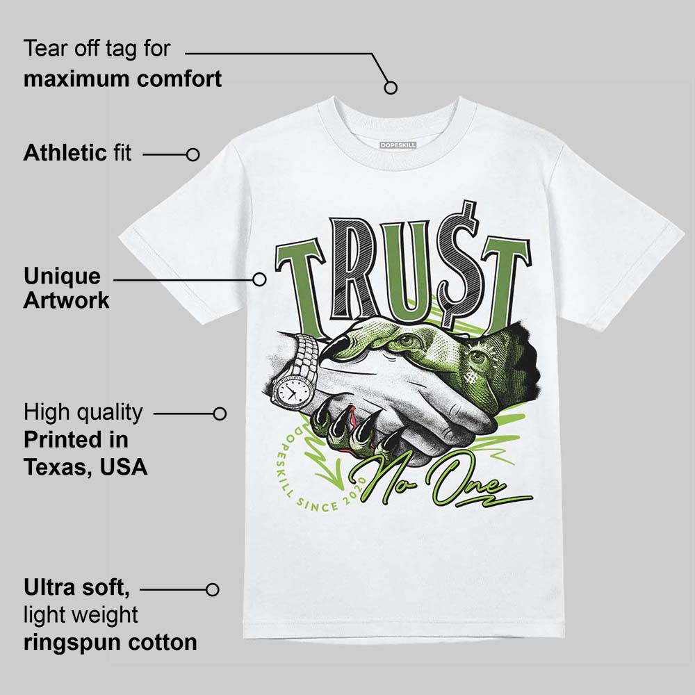 Dunk Low 'Chlorophyll' superstreetwear T-Shirt Trust No One Graphic