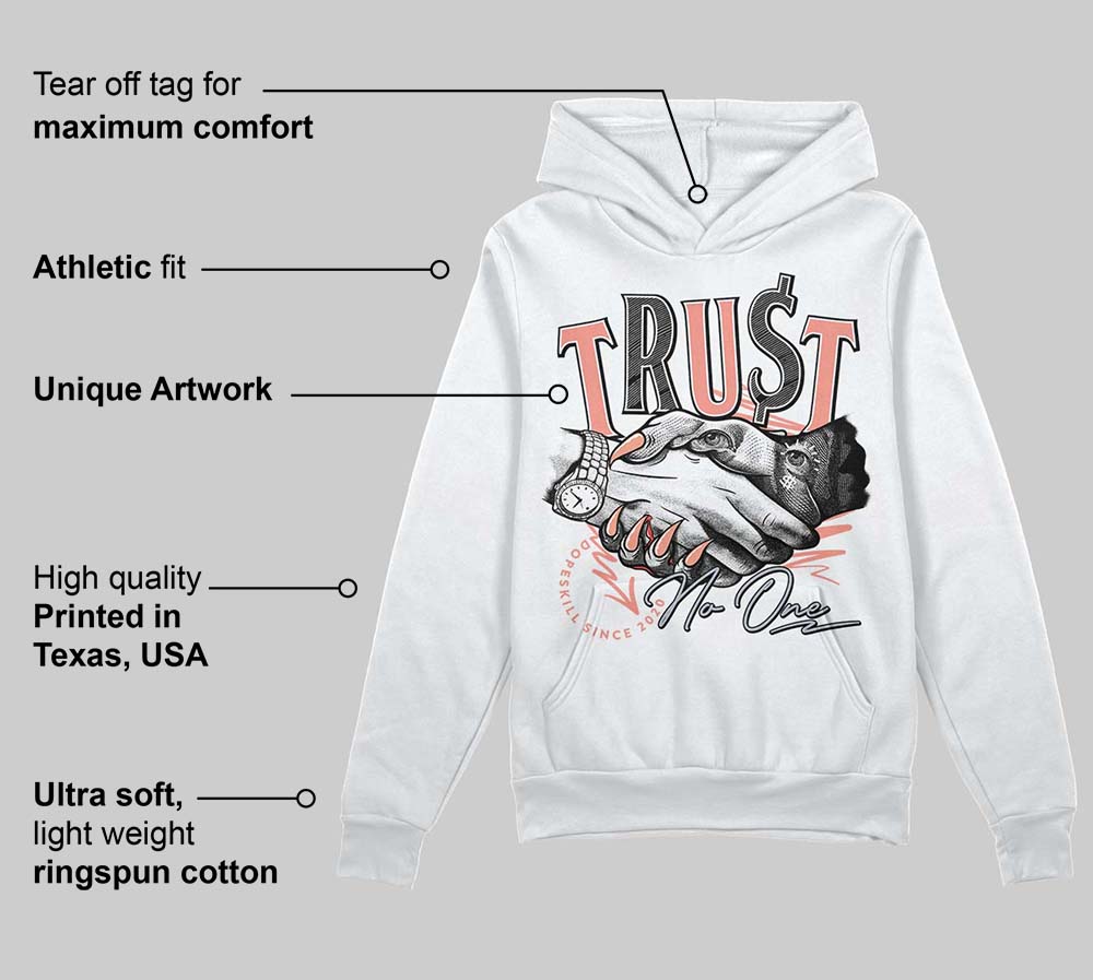 Crimson Bliss 5s superstreetwear Hoodie Sweatshirt Trust No One Graphic