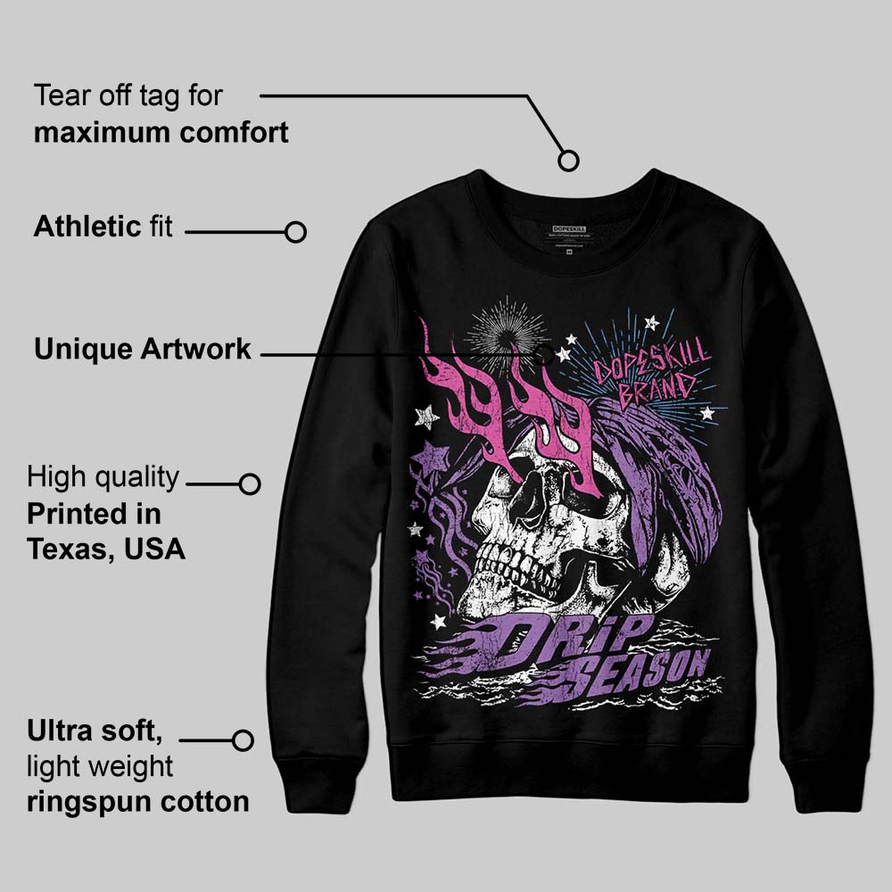 PURPLE Collection superstreetwear Sweatshirt Drip Season Graphic