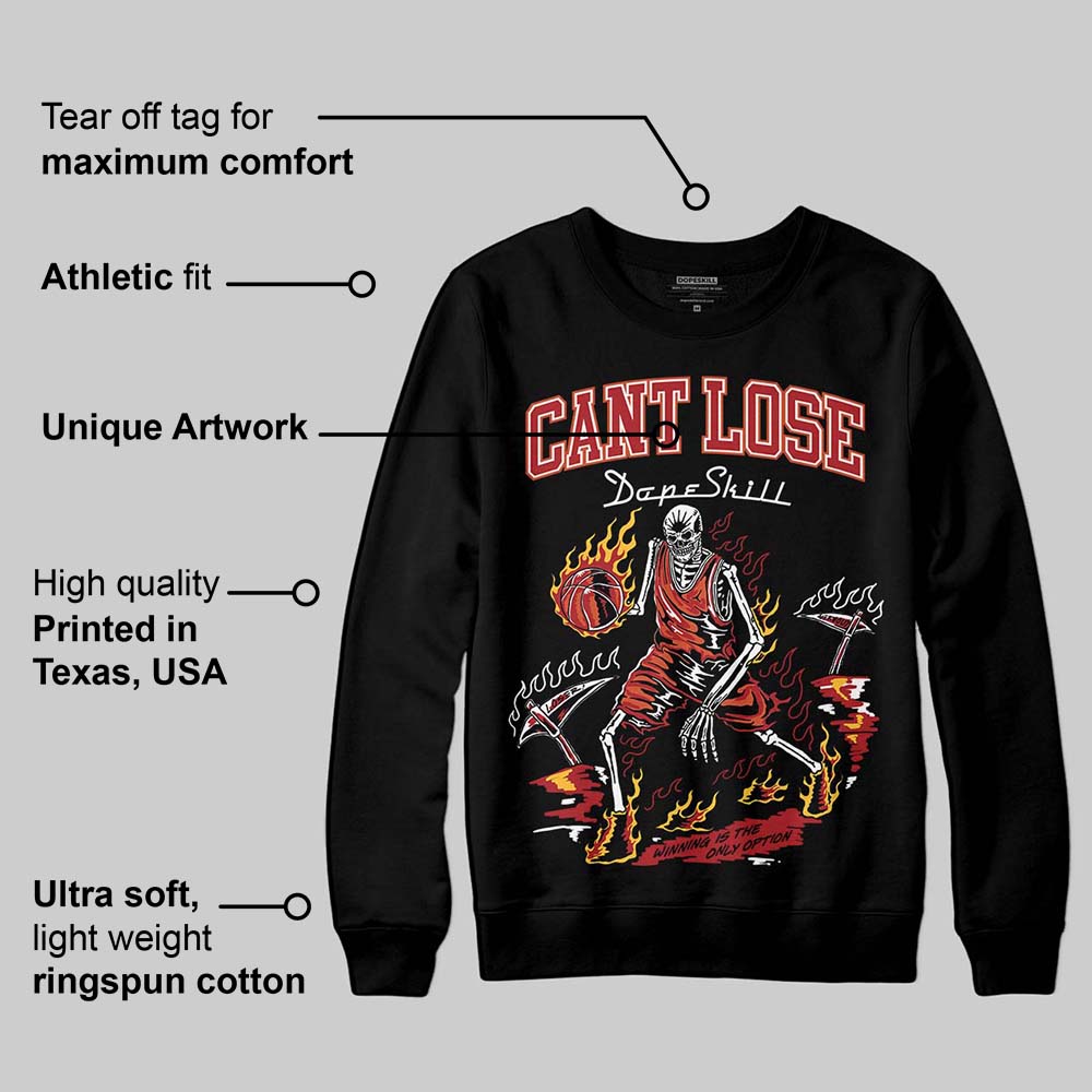 Brick By Brick 4s superstreetwear Sweatshirt Cant Lose Graphic