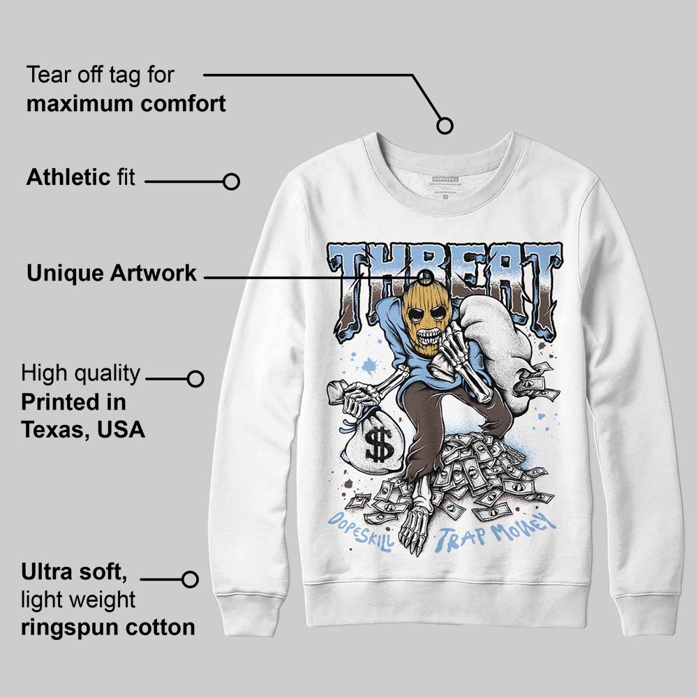 Handball Spezial Light Blue superstreetwear Sweatshirt Threat Graphic
