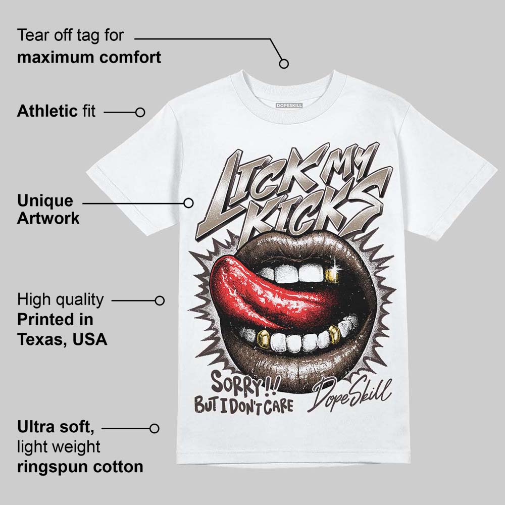 Baroque Brown 12s superstreetwear T-Shirt Lick My Kicks Graphic