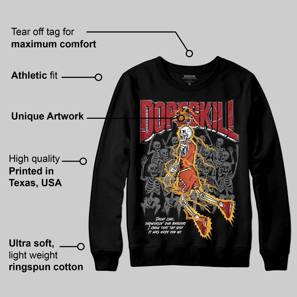 Brick By Brick 4s superstreetwear Sweatshirt Thunder Dunk Graphic
