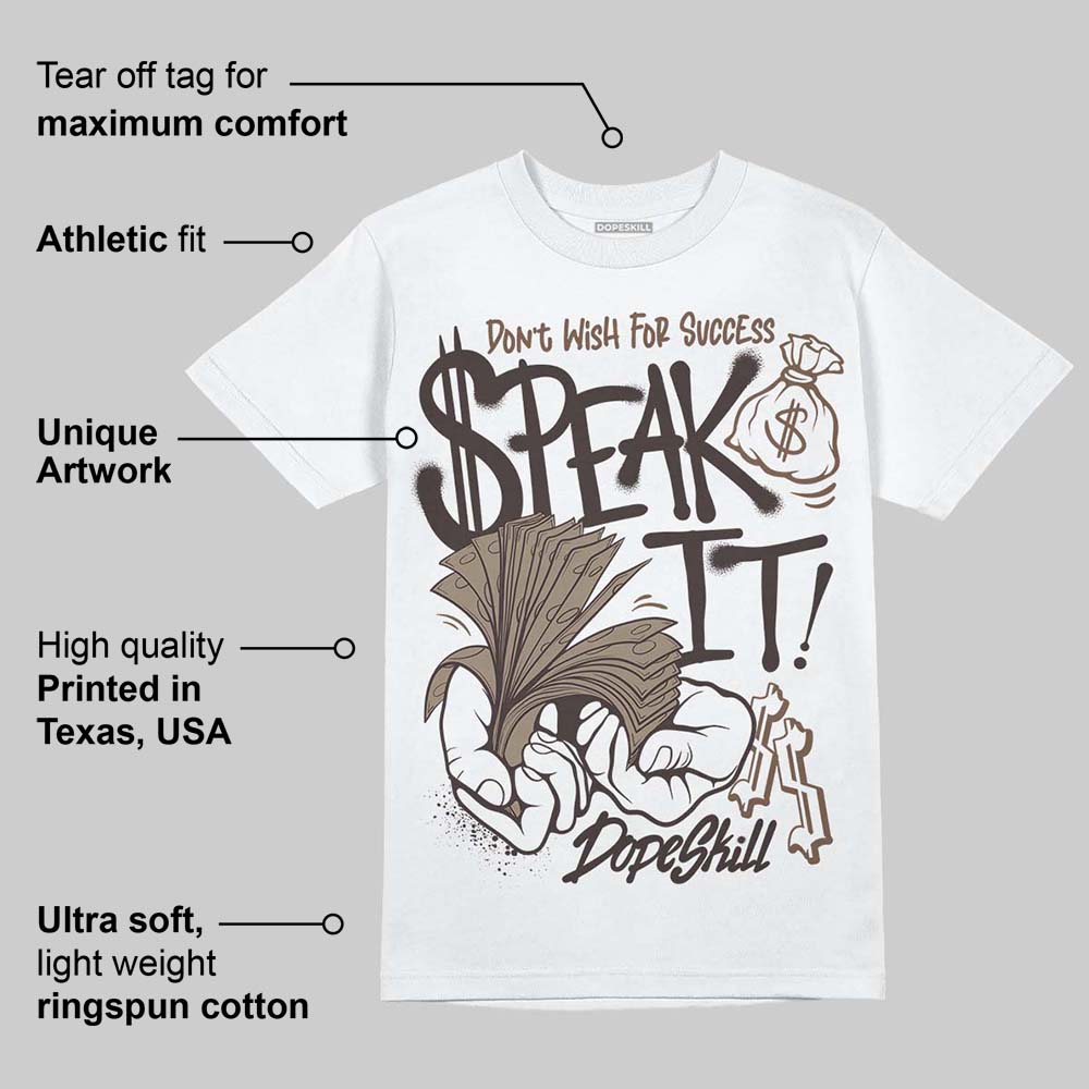 Baroque Brown 12s superstreetwear T-Shirt Speak It Graphic