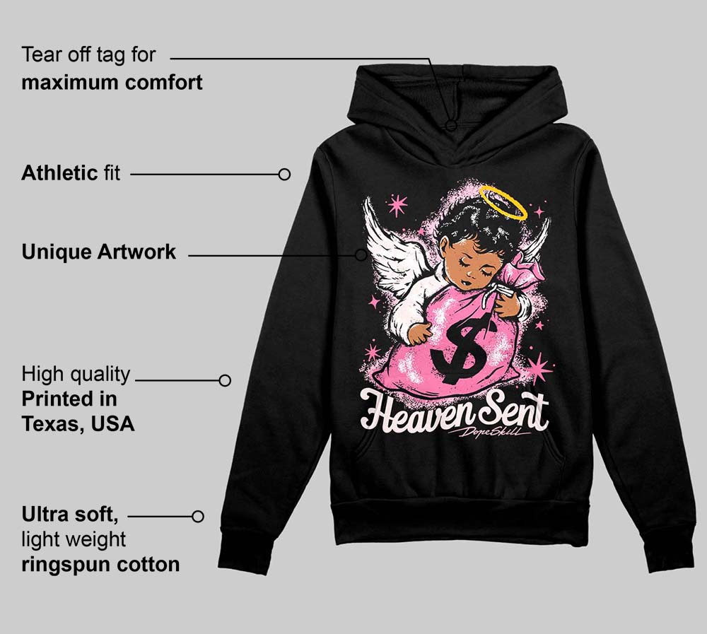 Dunk Pink Foam superstreetwear Hoodie Sweatshirt Heaven Sent Graphic