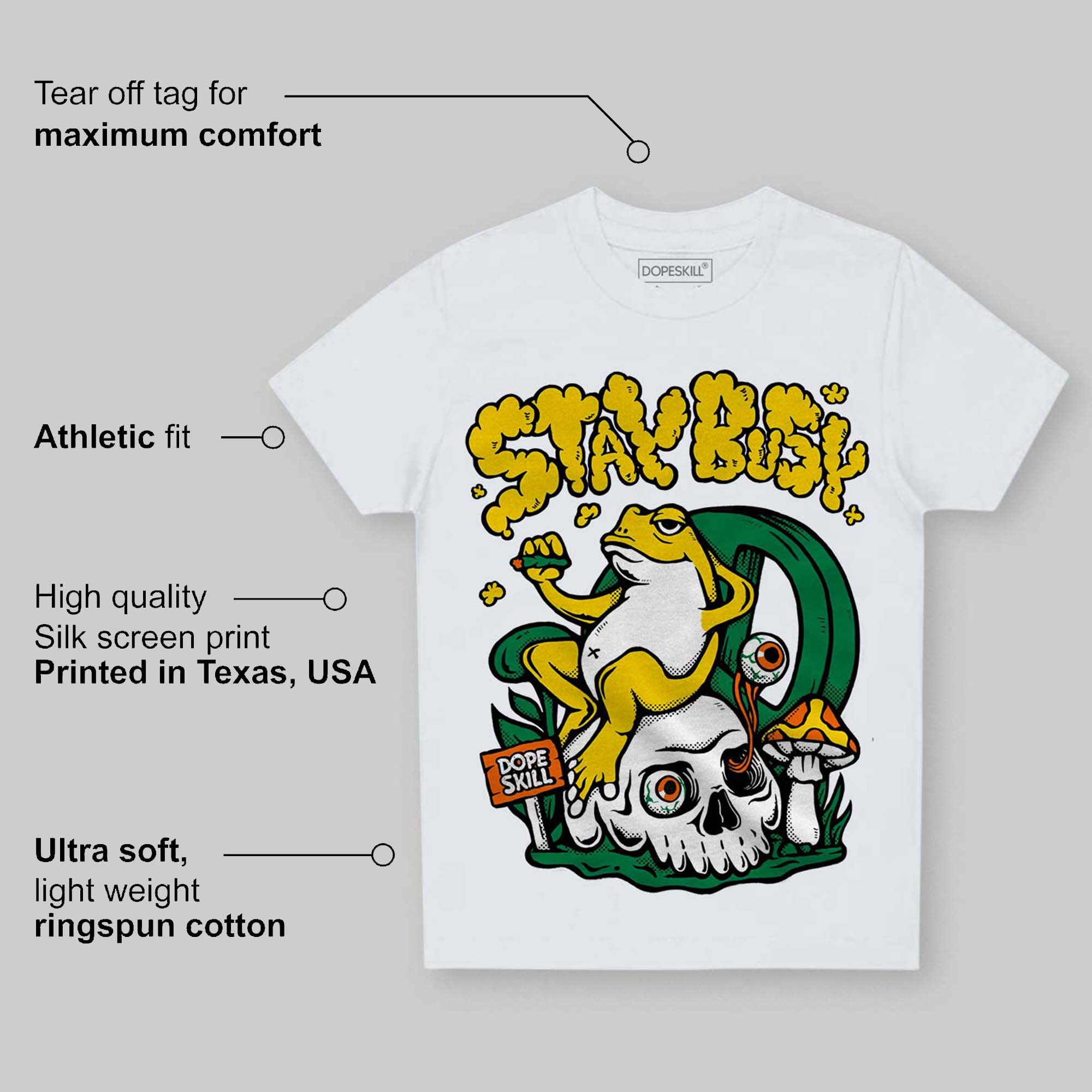 Green Collection superstreetwear Toddler Kids T-shirt Stay Busy Graphic