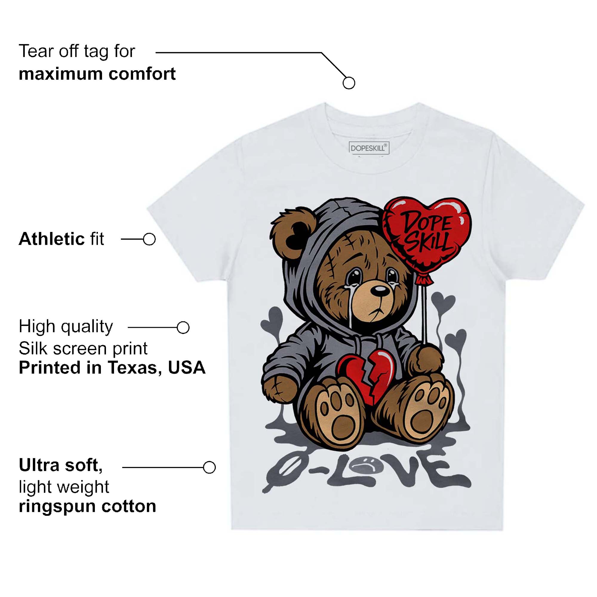 Stealth 14s superstreetwear Toddler Kids T-shirt Broken Bear Graphic