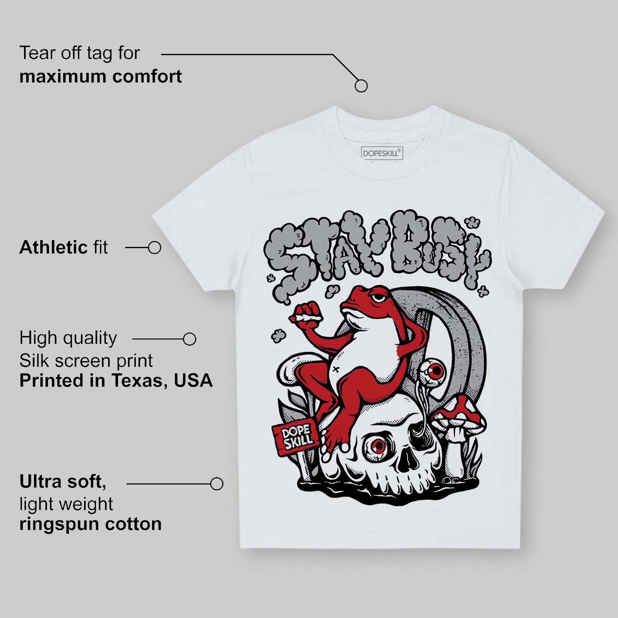 White Cement 4s superstreetwear Toddler Kids T-shirt Stay Busy Graphic