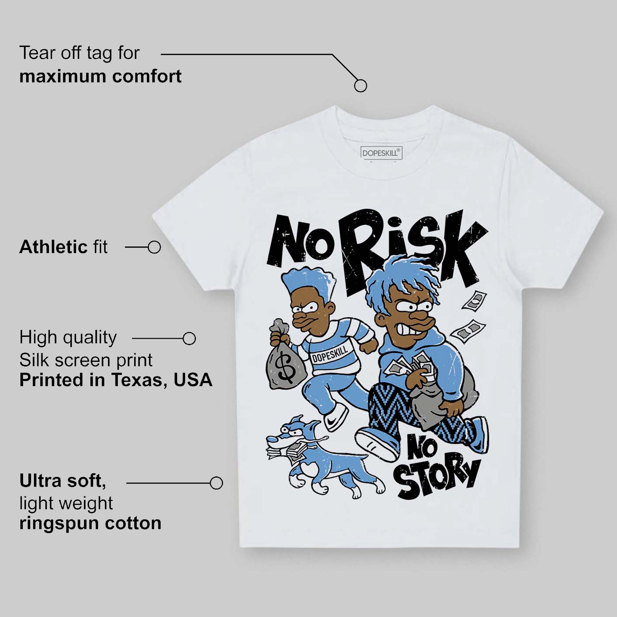 Melo 12s superstreetwear Toddler Kids T-shirt No Risk No Story Graphic