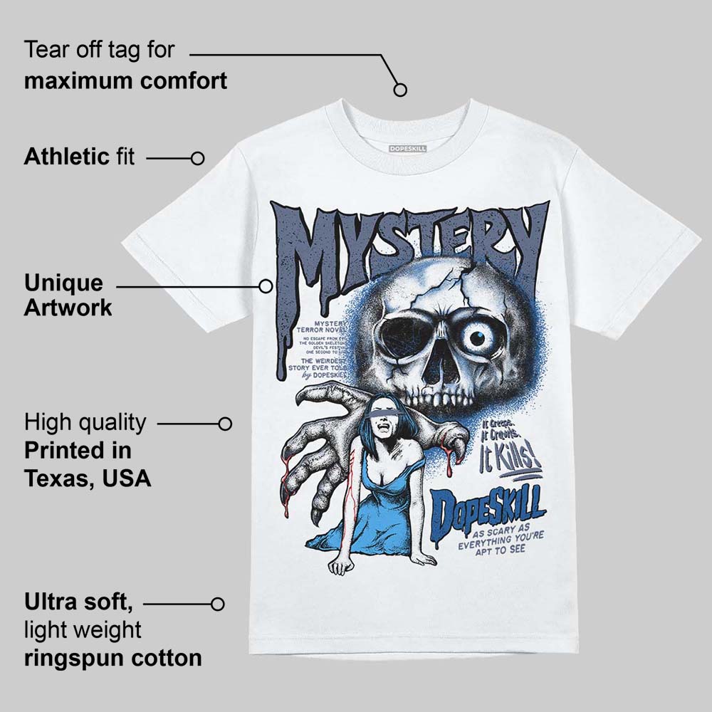 Diffused Blue 11s superstreetwear T-Shirt Mystery Ghostly Grasp Graphic