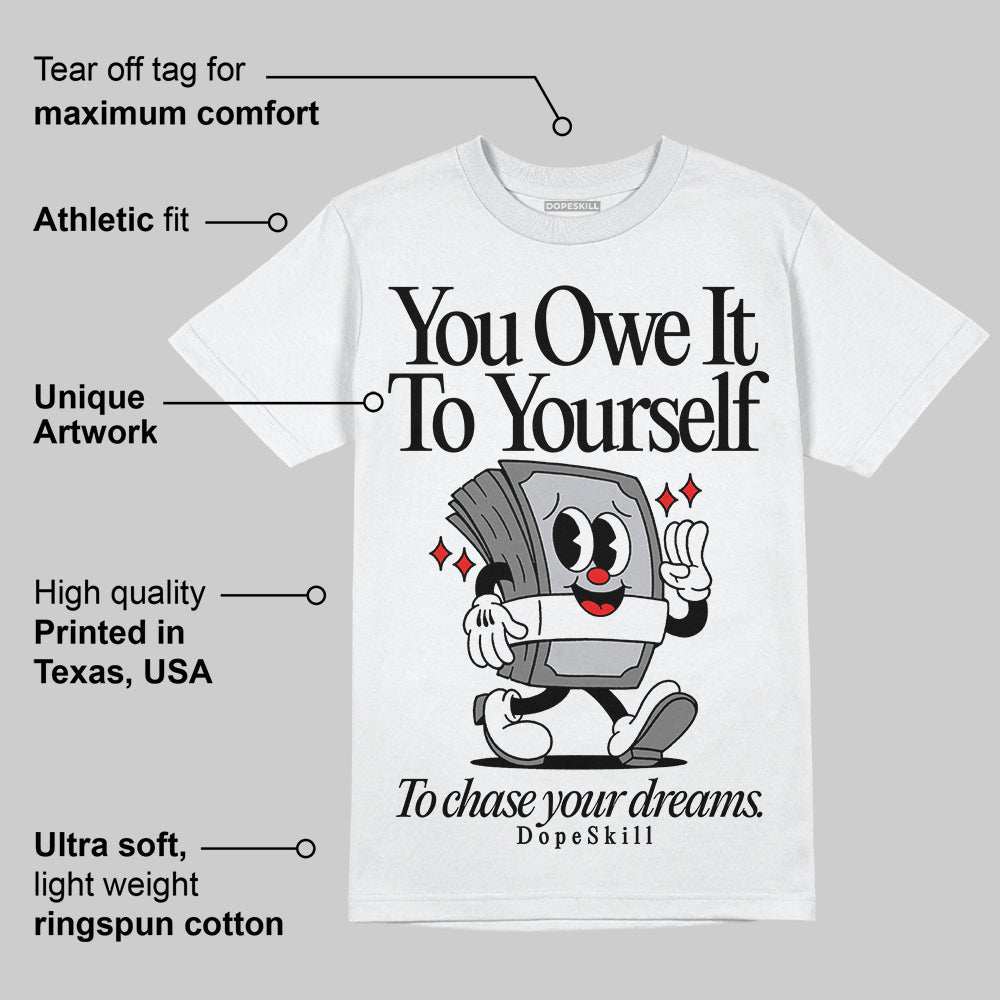 Grey Collection superstreetwear T-Shirt Owe It To Yourself Graphic