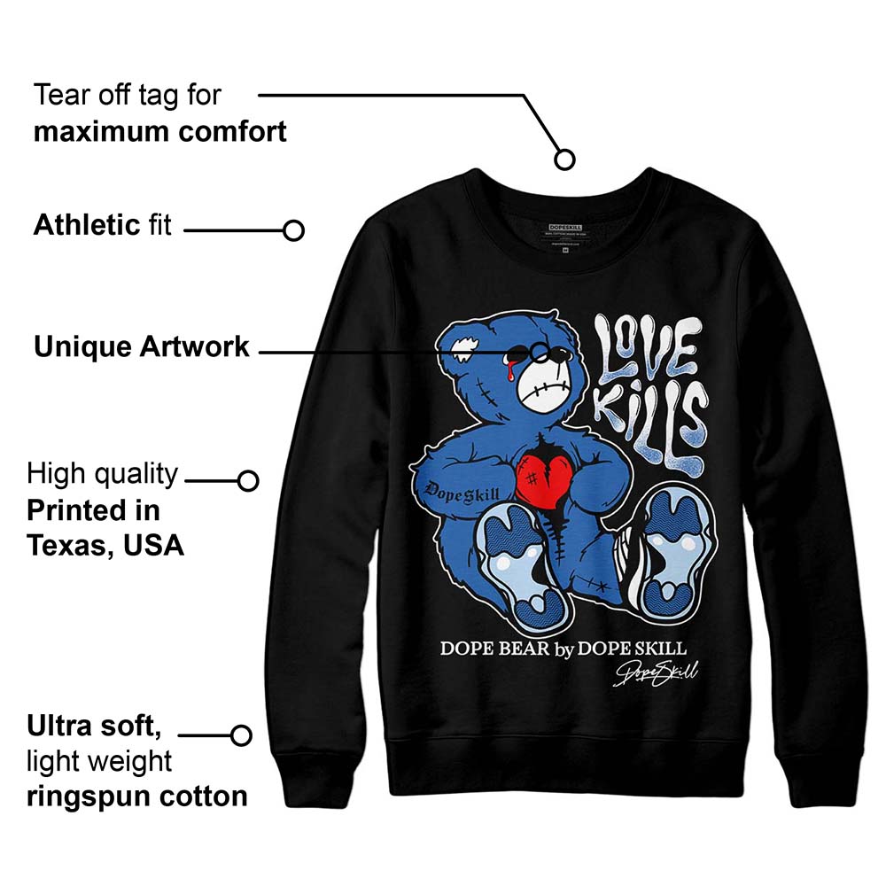 Space Jam 11s superstreetwear Sweatshirt Love Kills Graphic