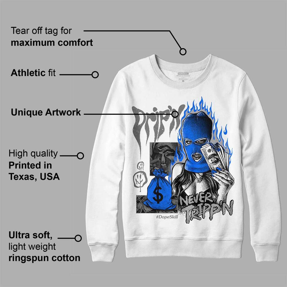 Stealth 12s superstreetwear Sweatshirt Drip'n Never Tripp'n Graphic