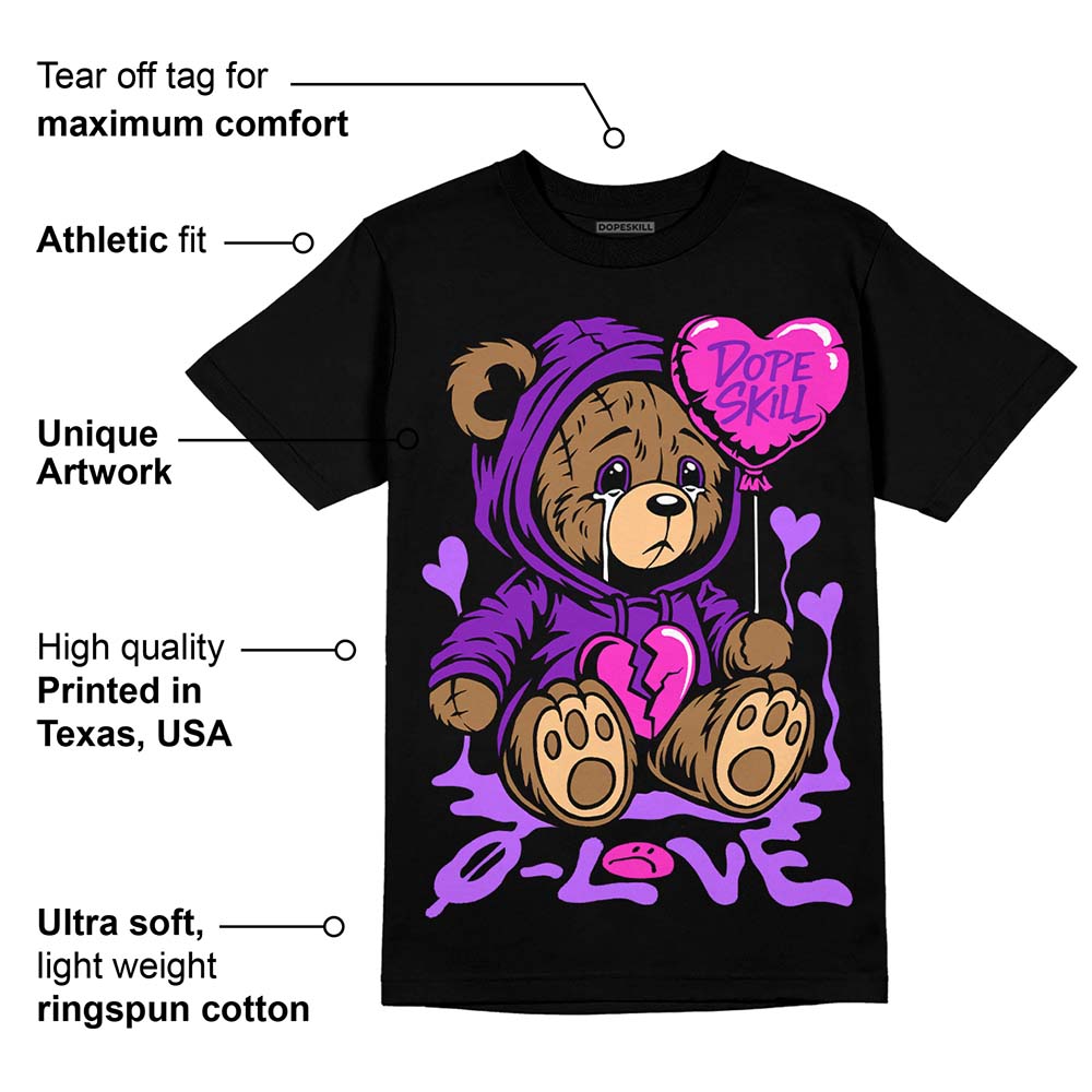 PURPLE Collection superstreetwear T-Shirt Broken Bear Graphic