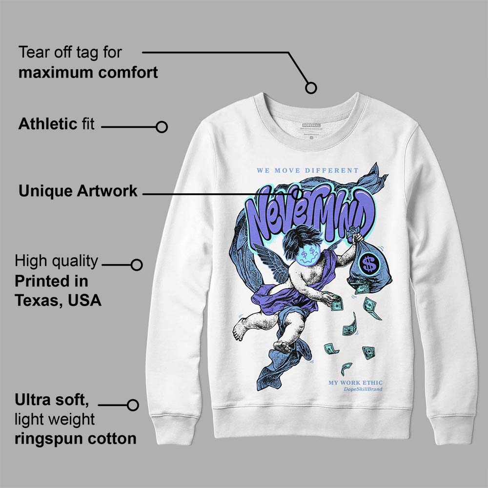University Blue Collection superstreetwear Sweatshirt Nevermind Graphic